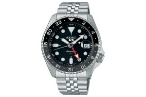 SEIKO SSK001K1 férfi karóra — 42,5 mm, nemesacél szíj