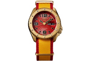 SEIKO SRPF24K1 férfi karóra - 42,5 mm, textil szíj