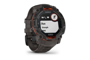 Garmin Instinct 3 Solar 50 mm – fekete, sötétszürke szíj