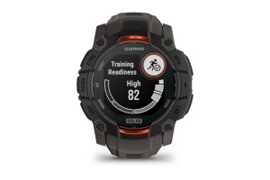 Garmin Instinct 3 Solar 50 mm – fekete, sötétszürke szíj