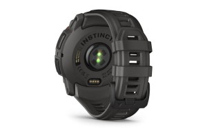 Garmin Instinct 3 Solar 50 mm – fekete, sötétszürke szíj