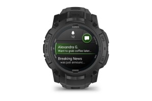 Garmin Instinct 3 Tactical 50mm fekete szíjjal