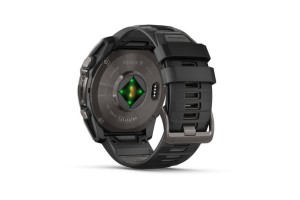 Garmin fēnix 8 51mm Sapphire DLC titán, fekete szíj