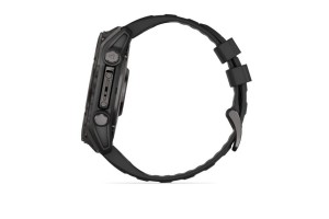 Garmin fēnix 8 51mm Sapphire DLC titán, fekete szíj