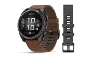 Garmin fēnix 8 Pro 51mm Sapphire titán, bőr és szilikon szíj