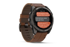 Garmin fēnix 8 Pro 51mm Sapphire titán, bőr és szilikon szíj