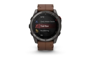 Garmin fēnix 8 Pro 51mm Sapphire titán, bőr és szilikon szíj