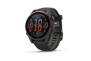 Garmin fēnix 8 43mm AMOLED Sapphire — karbonszürke DLC titán