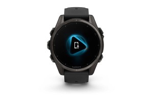 Garmin fēnix 8 43mm AMOLED Sapphire — karbonszürke DLC titán