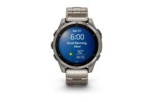 Garmin fēnix 8 47mm Sapphire titán tokkal, titán+szilikon szíjak