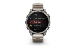 Garmin fēnix 8 47mm Sapphire titán tokkal, titán+szilikon szíjak