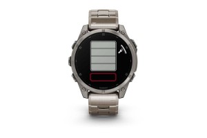 Garmin fēnix 8 47mm Sapphire titán tokkal, titán+szilikon szíjak