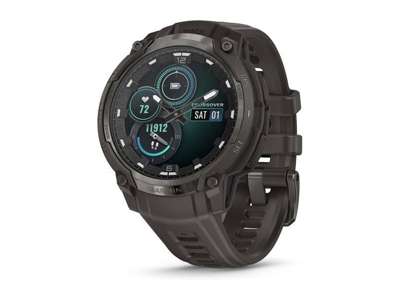 Garmin Instinct Crossover AMOLED - sötétszürke