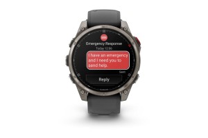 Garmin fēnix 8 Pro 47mm AMOLED Zafír Titán szilikon szíj