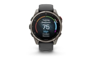Garmin fēnix 8 Pro 47mm AMOLED Zafír Titán szilikon szíj