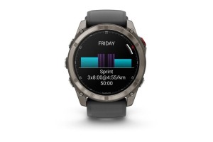 Garmin fēnix 8 Pro 51mm Sapphire Titán grafit szilikon szíj
