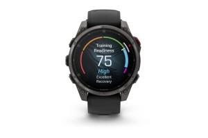 Garmin fēnix 8 Pro 47mm AMOLED zafír titán szilikon szíj