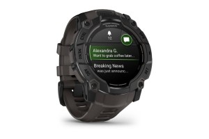 Garmin Instinct 3 50mm - fekete, sötétszürke szíj