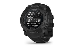 Garmin Instinct 3 Solar Tactical 50 mm — Fekete, szilikon szíj