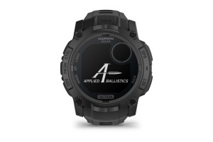 Garmin Instinct 3 Solar Tactical 50 mm — Fekete, szilikon szíj