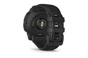 Garmin Instinct 3 Solar Tactical 50 mm — Fekete, szilikon szíj