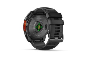 Garmin fēnix 8 51mm – sötétszürke tok, fekete szilikon szíj