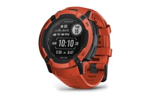 Garmin Instinct 2X Solar piros okosóra