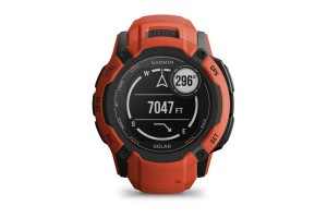 Garmin Instinct 2X Solar piros okosóra