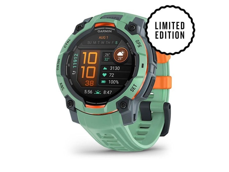 Garmin Instinct 3 AMOLED 45 mm Tropic - termékfotó