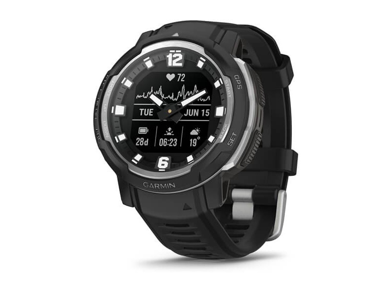 Garmin Instinct Crossover fekete okosóra