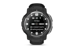 Garmin Instinct Crossover fekete okosóra