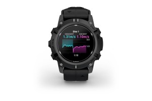 Garmin Descent G2 fekete búvárkomputer, AMOLED kijelző