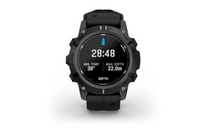Garmin Descent G2 fekete búvárkomputer, AMOLED kijelző