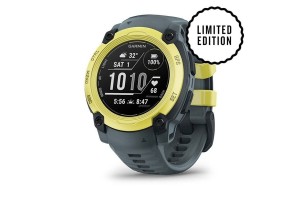 Garmin Instinct E 40 mm – sárga óratest, szürke szíj