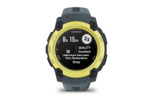 Garmin Instinct E 40 mm – sárga óratest, szürke szíj