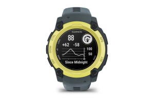 Garmin Instinct E 40 mm – sárga óratest, szürke szíj