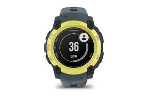 Garmin Instinct E 40 mm – sárga óratest, szürke szíj