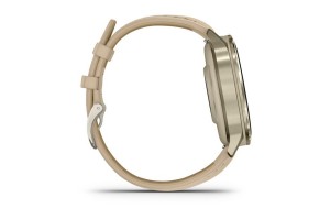 Garmin Venu 4 41 mm Lunar Gold – csontszín szíj