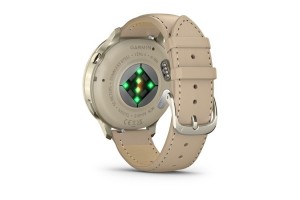Garmin Venu 4 41 mm Lunar Gold – csontszín szíj