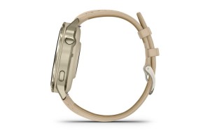 Garmin Venu 4 41 mm Lunar Gold – csontszín szíj