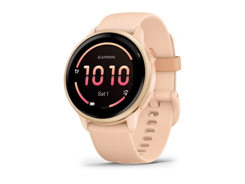 Garmin vívoactive 6 – Barack szín, AMOLED kijelző