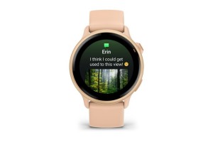 Garmin vívoactive 6 – Barack szín, AMOLED kijelző