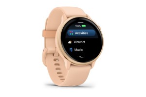 Garmin vívoactive 6 – Barack szín, AMOLED kijelző