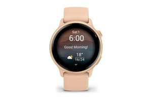 Garmin vívoactive 6 – Barack szín, AMOLED kijelző