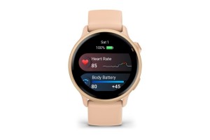 Garmin vívoactive 6 – Barack szín, AMOLED kijelző