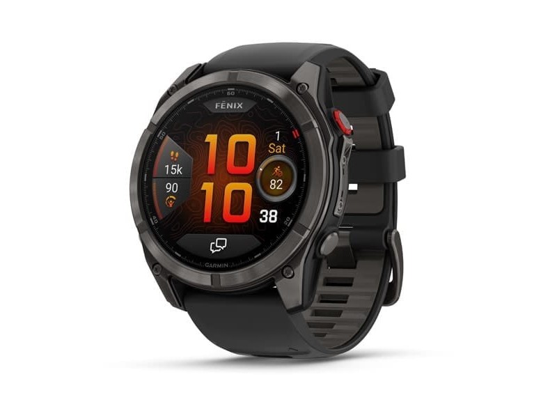 Garmin fēnix 8 Pro 51mm Sapphire – fekete/szürke szíj