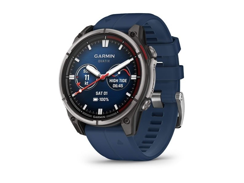 Garmin quatix 8 47 mm – captain blue szilikon