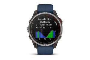 Garmin quatix 8 47 mm – captain blue szilikon