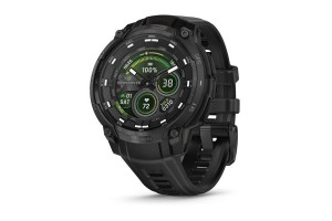 Garmin Instinct Crossover AMOLED Tactical fekete szilikon szíj