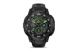 Garmin Instinct Crossover AMOLED Tactical fekete szilikon szíj